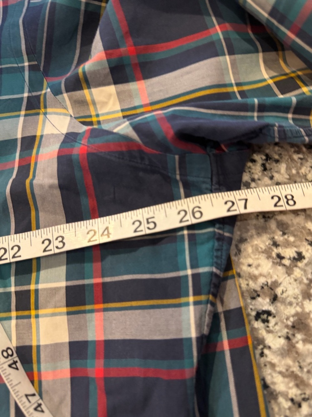 Ralph Lauren Classic Fit Plaid Button Down Shirt XL Cotton Pony Logo Preppy - Picture 5 of 8